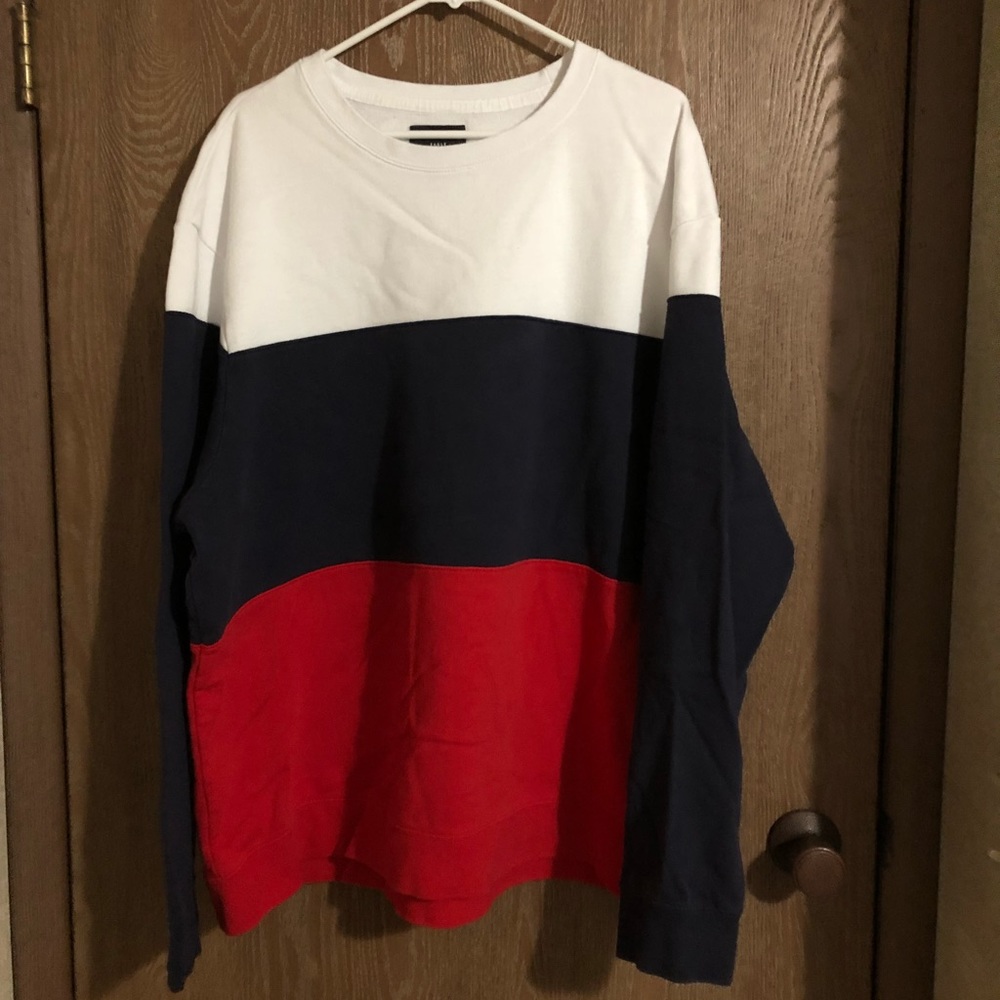 American Eagle Color Block Sweatshirt!